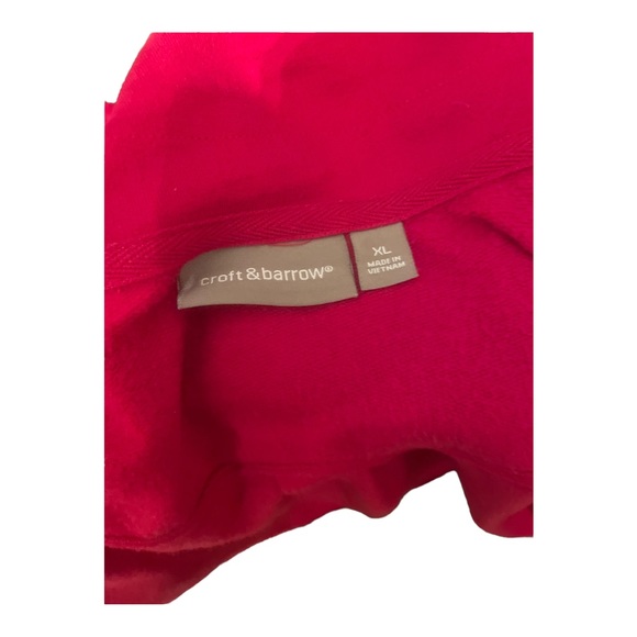 Croft and Barrow red jacket size xlarge - Picture 4 of 5